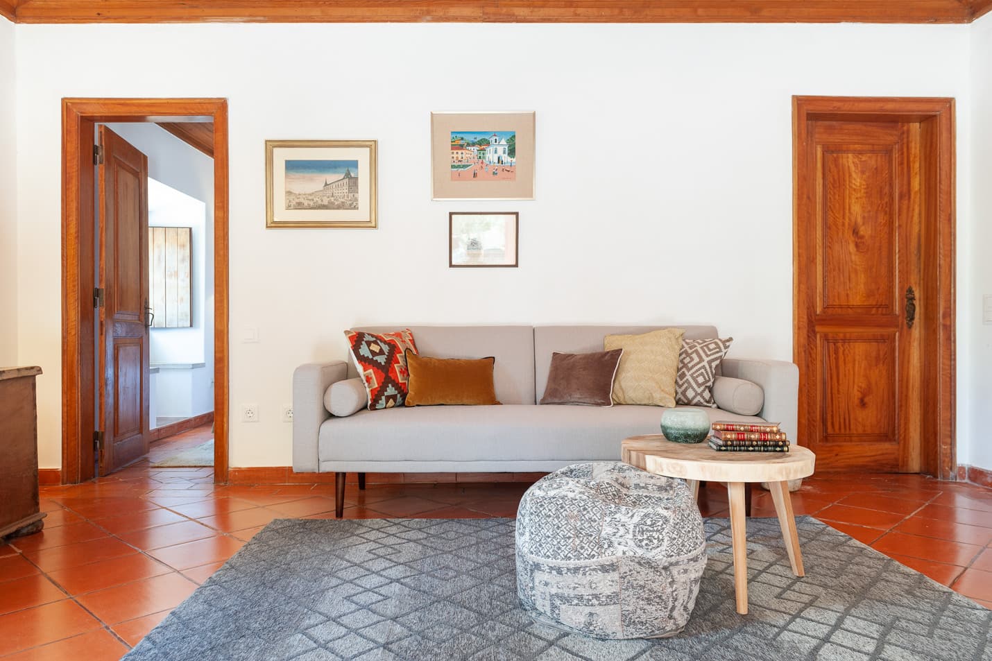 Quinta da Arrábida · The Pine Tree House living room